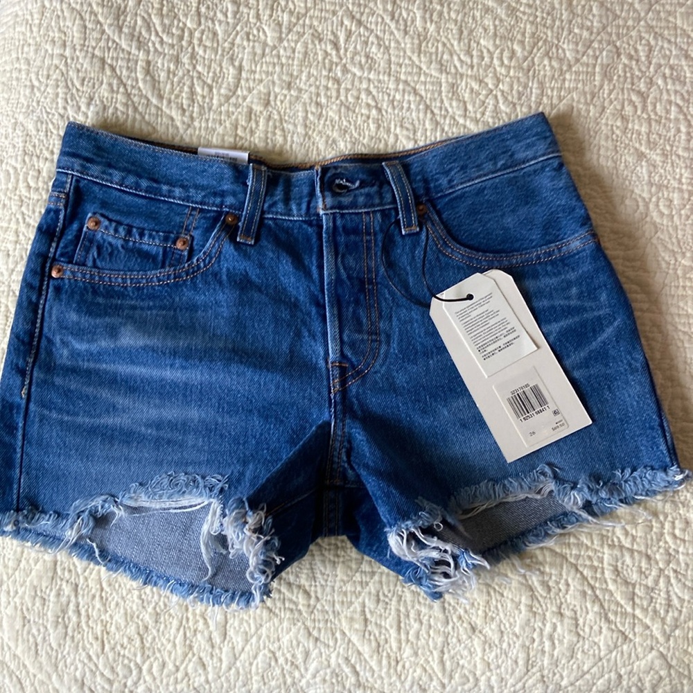 501 midrise Shorts